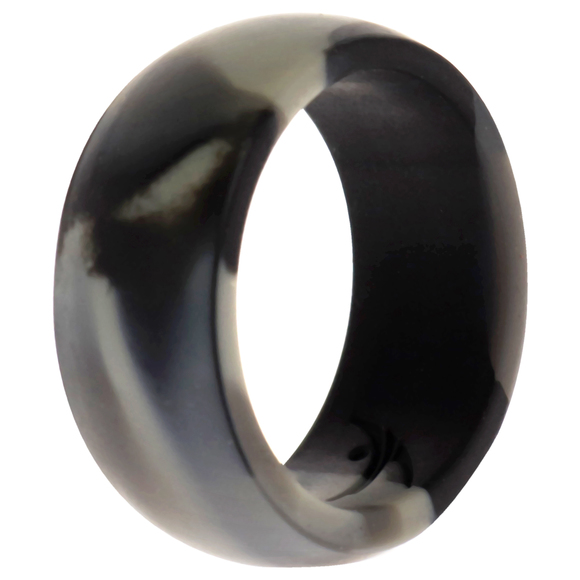 Silicone Wedding Ring - Black-Camo by ROQ for Men - 8 mm Ring - Picture 1 of 1